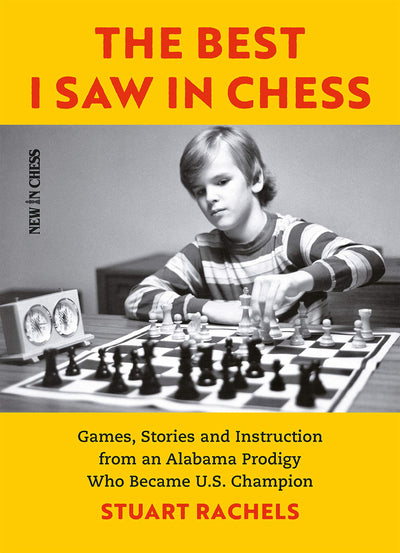 Stuart Rachels, US Champion and author of The Best I Saw in Chess is visiting on 4/11