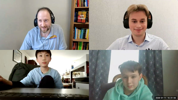 GM Vincent Keymer Visits Silver Knights